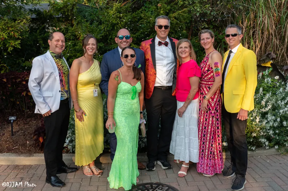 group smiling for a photo