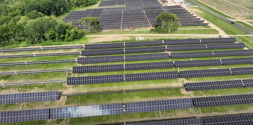 solar panels at bowyer farm