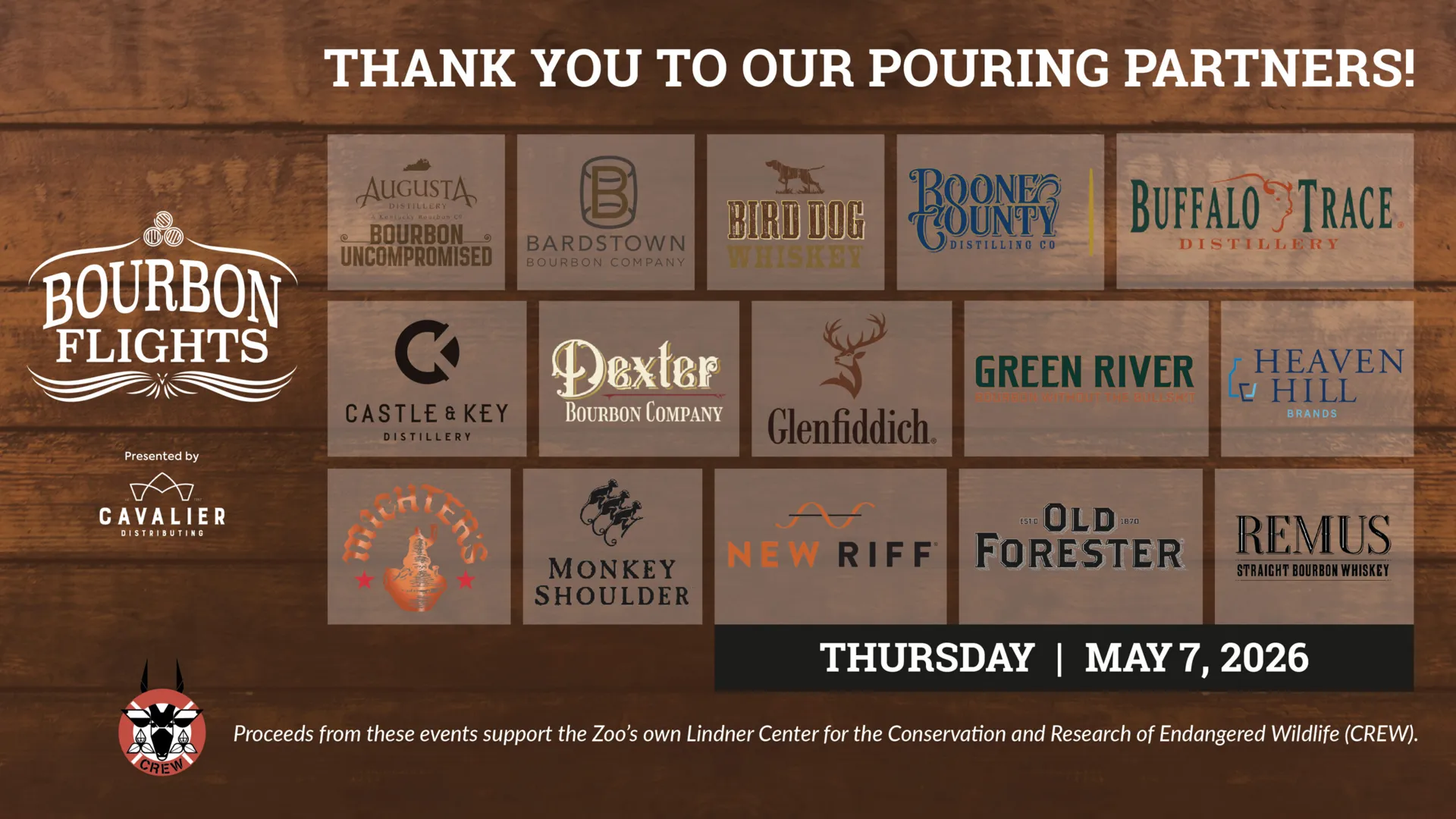 bourbon flights event sponsors