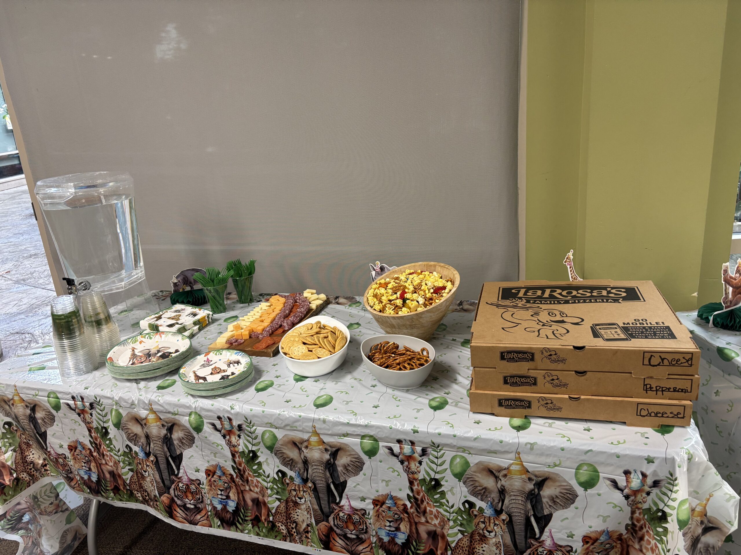 Birthday party at the Zoo