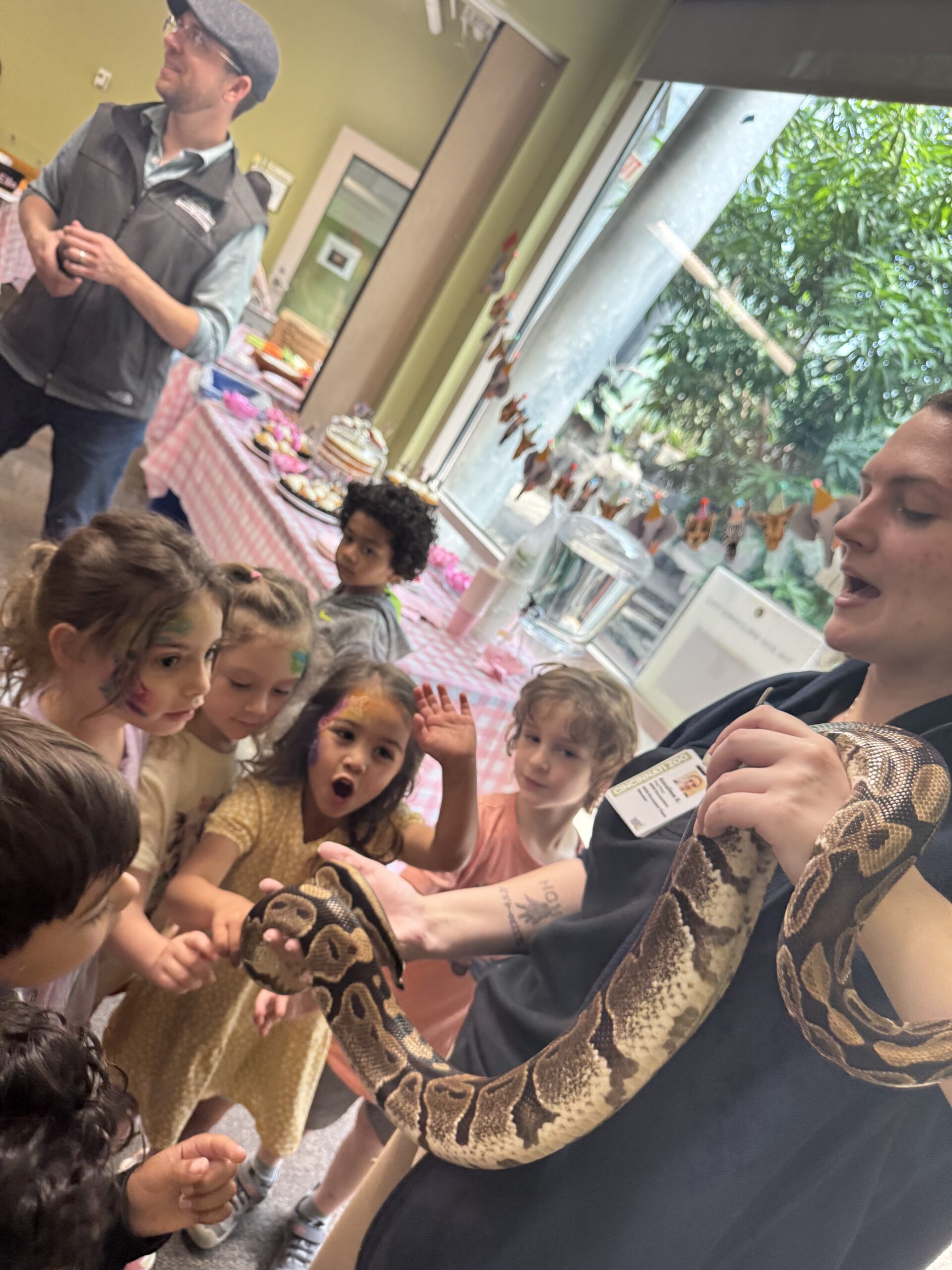 Birthday party at the Zoo