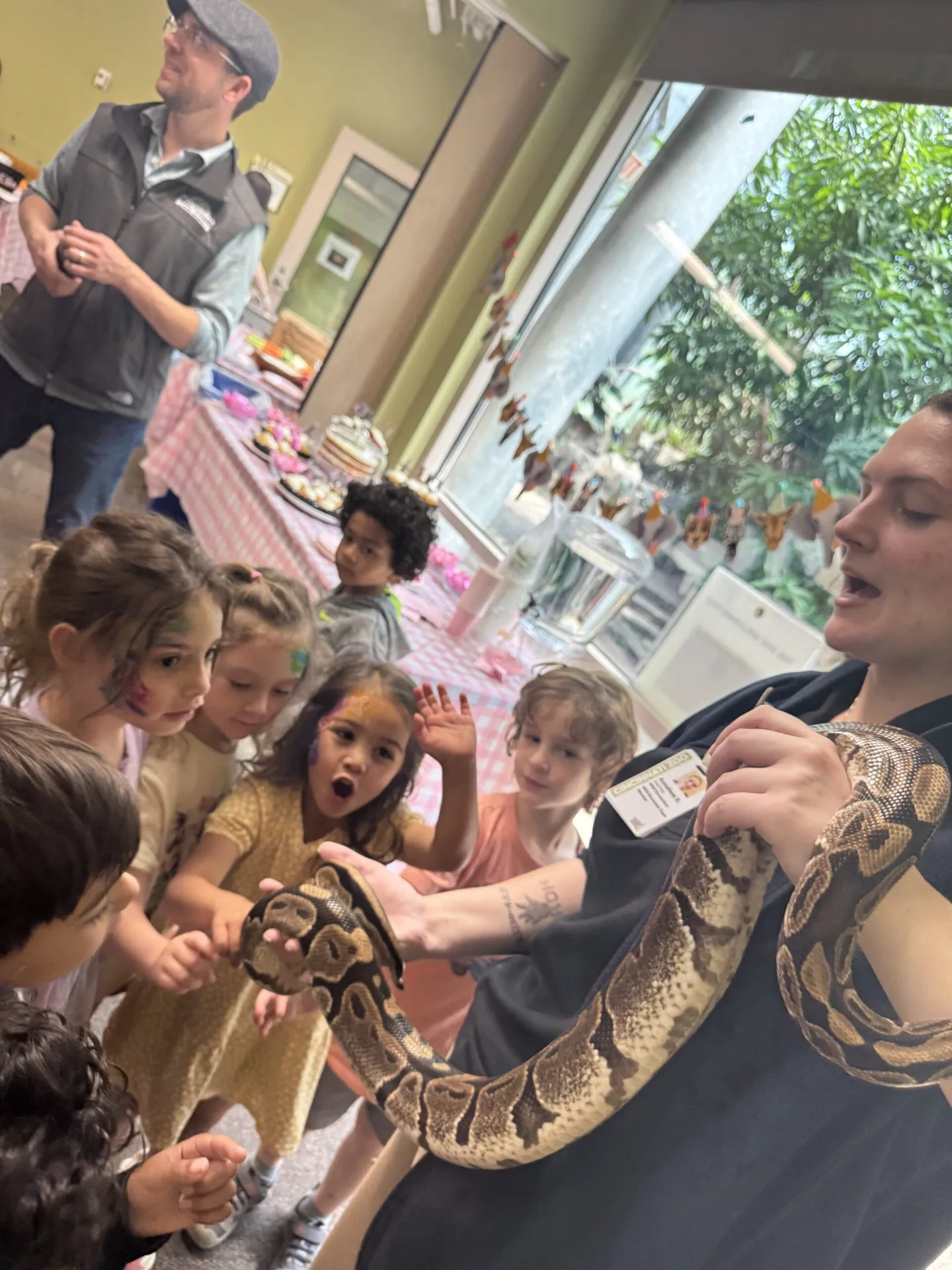Birthday party at the Zoo
