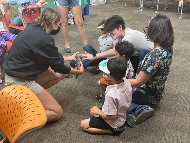 Birthday party at the Zoo