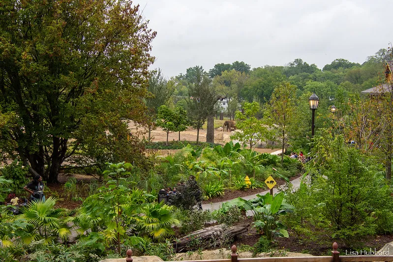 Views like this from the Asian Waterfall Garden require continued installation and maintenance