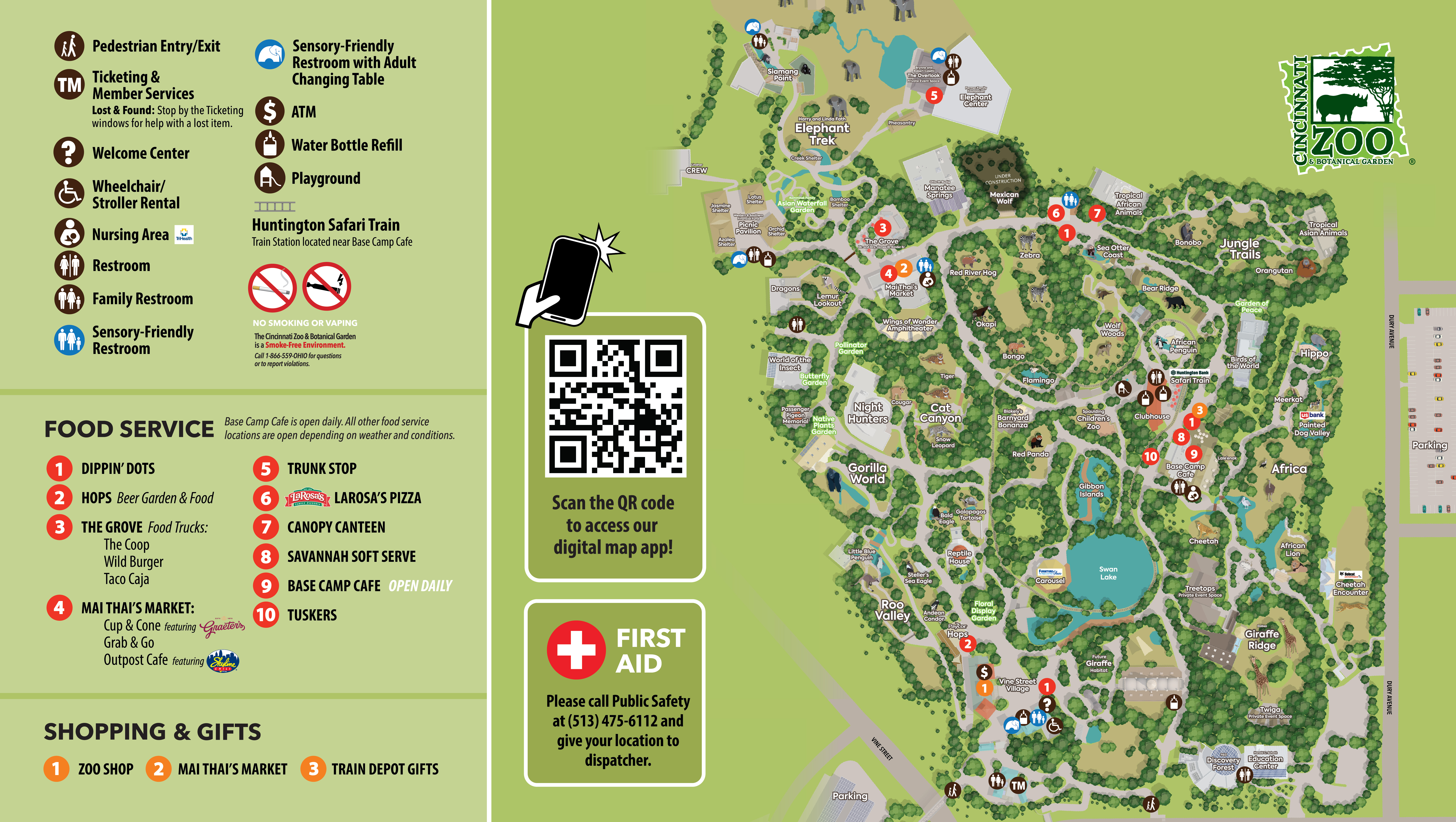 zoo map