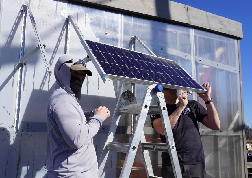 Off-Grid Solar System Powers Irrigation for Community Partner